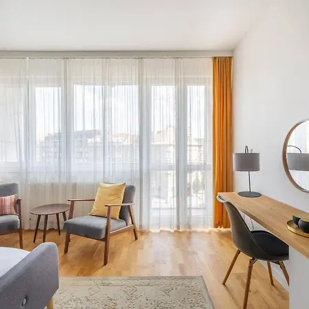 Apartamento Cozy&stylish At The Eastern Railway St. W Balcony *