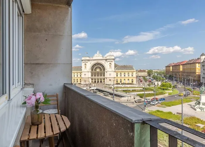 아파트 Cozy&stylish At The Eastern Railway St. W Balcony 부다페스트